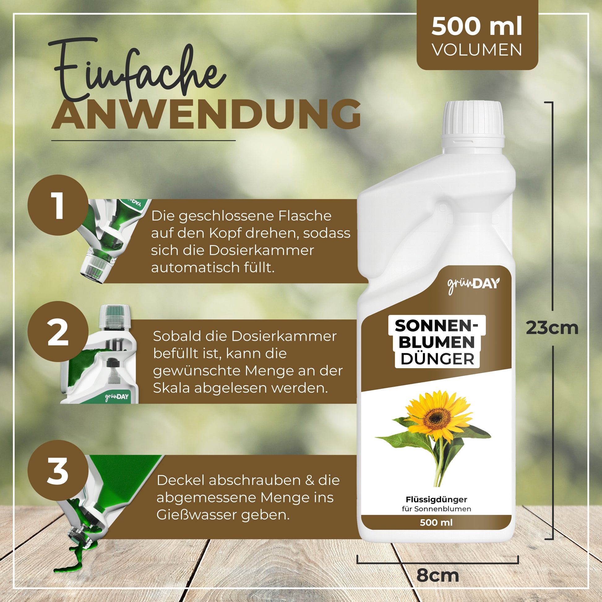 Gründay Sonnenblumendünger – Produktansicht 3