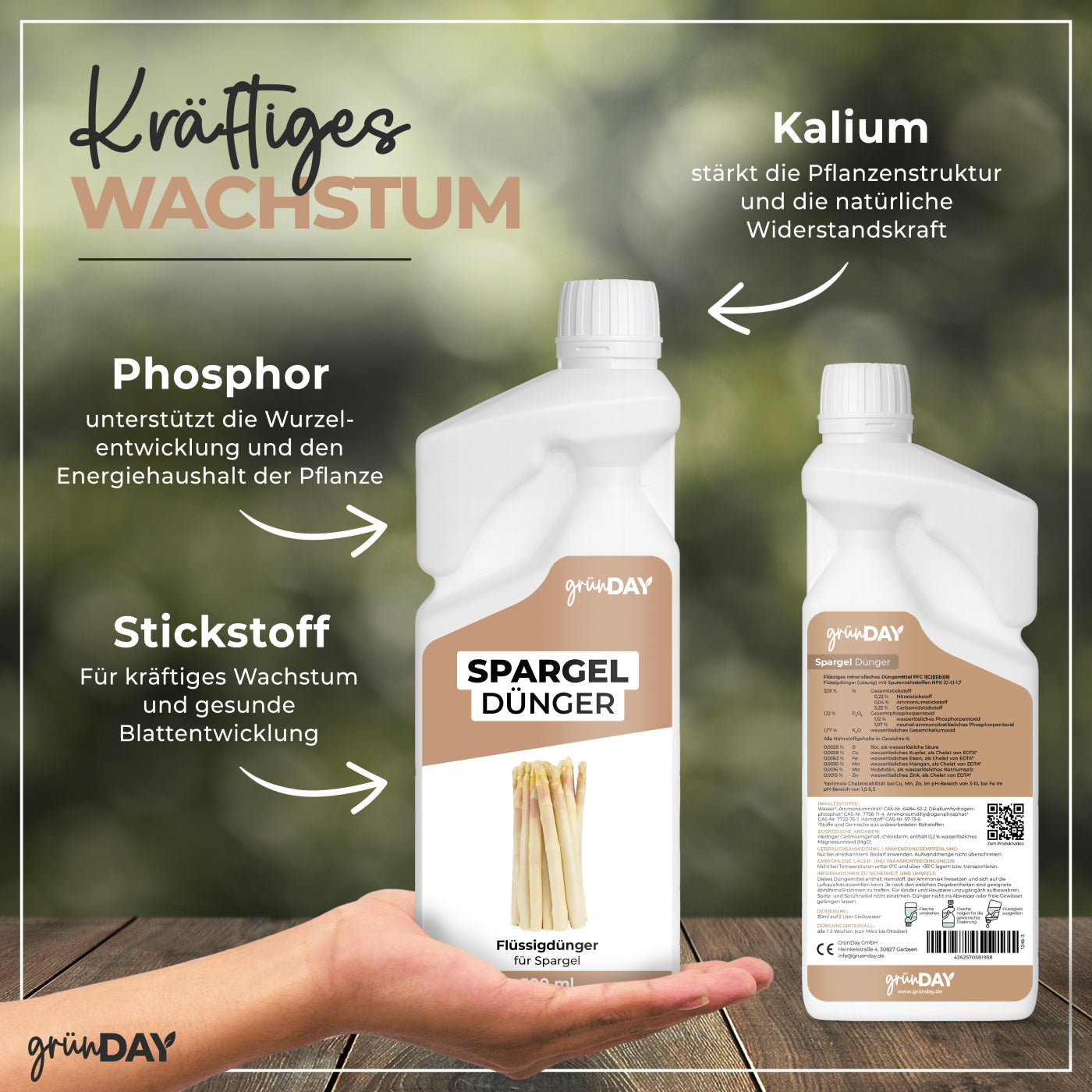 Gründay Spargeldünger – Produktansicht 4