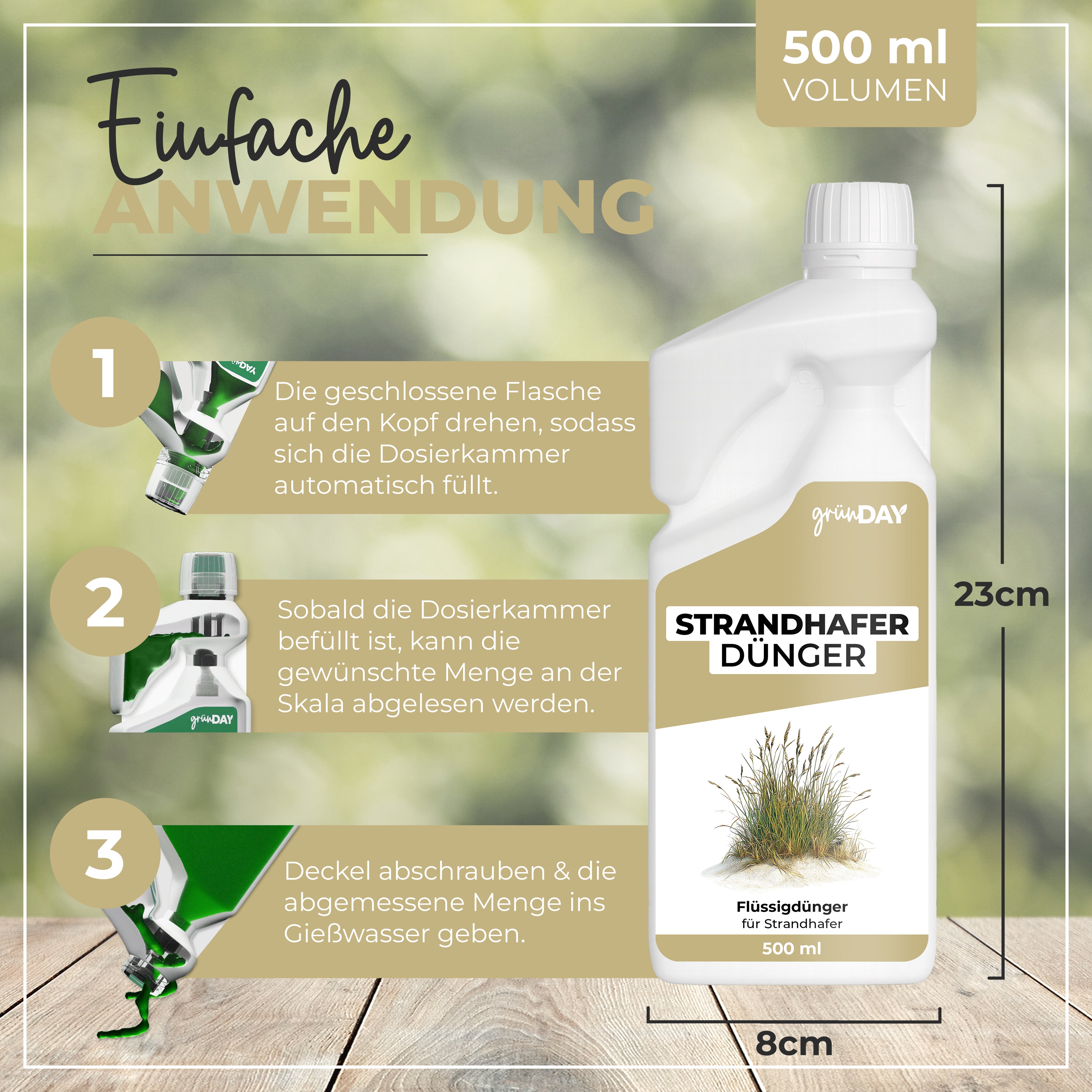 Gründay Strandhafer Dünger – Produktansicht 3