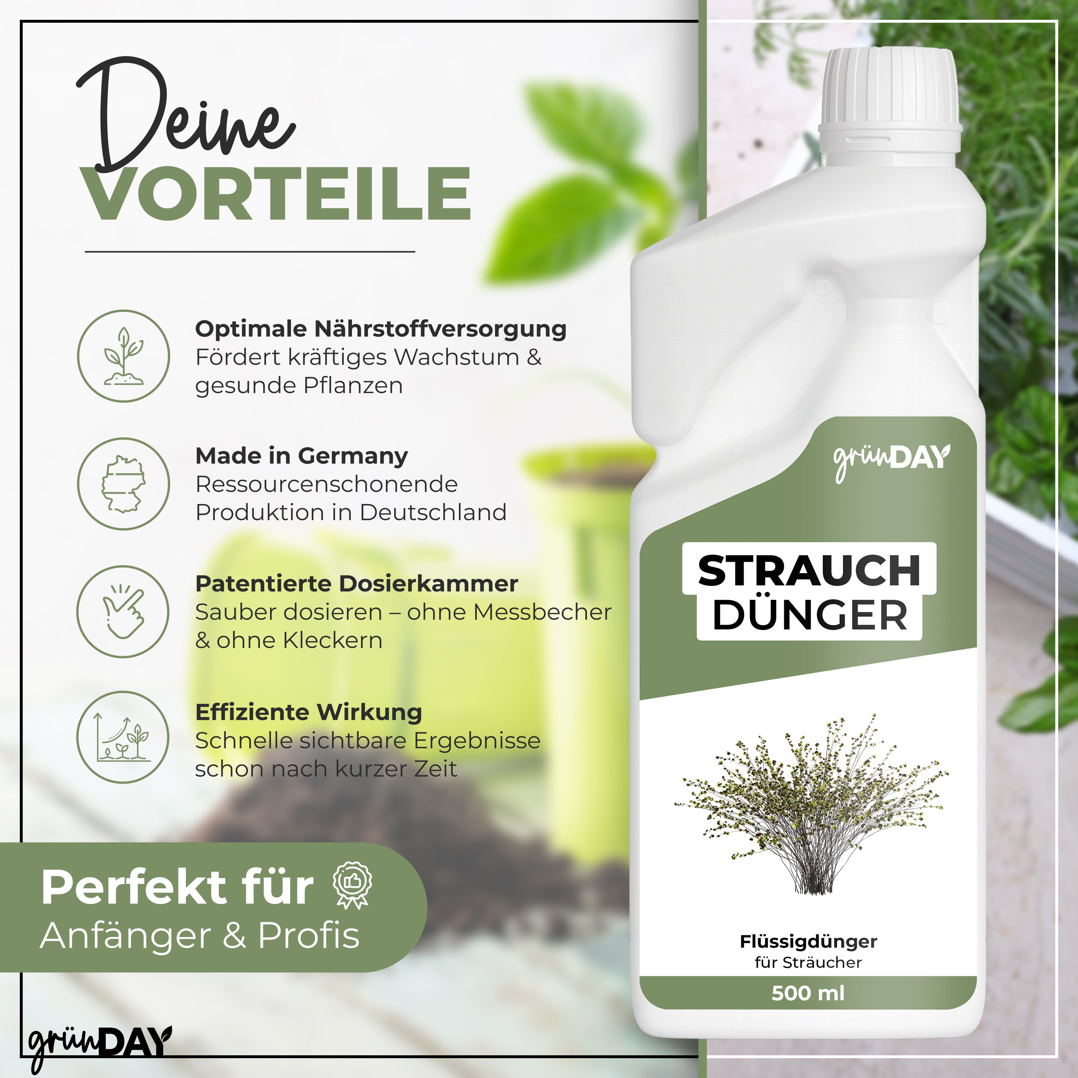 Gründay Strauchdünger – Produktansicht 2