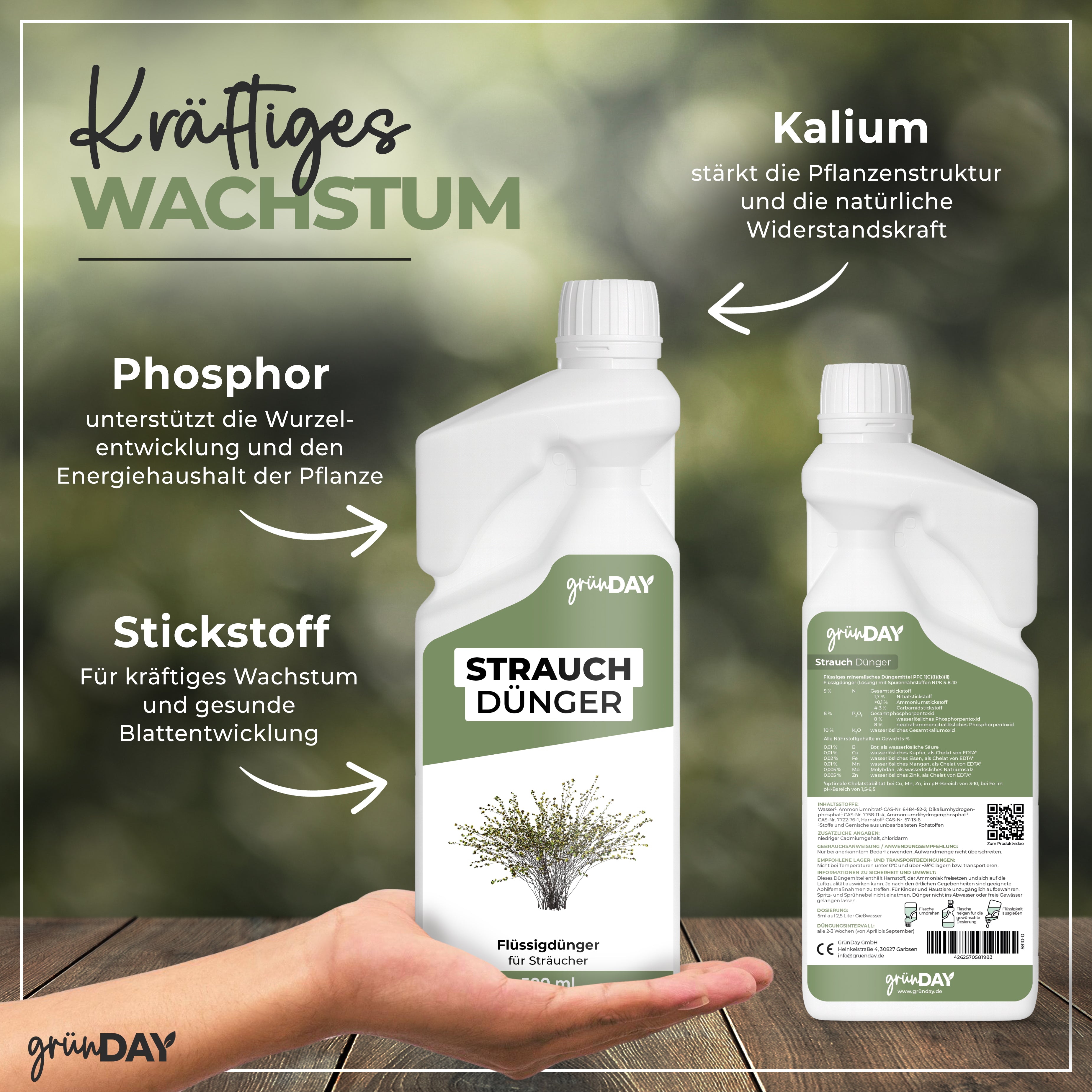 Gründay Strauchdünger – Produktansicht 4