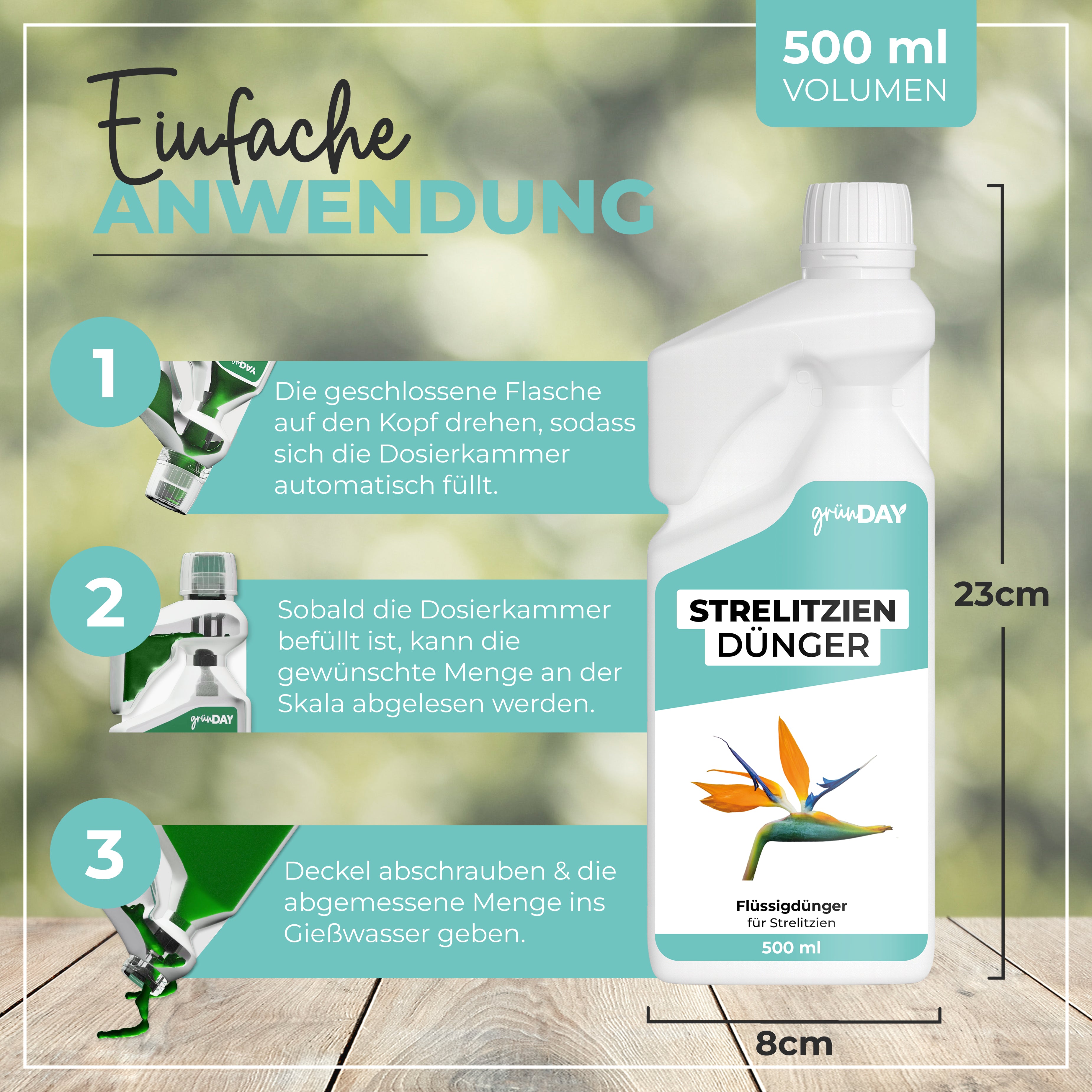 Gründay Strelitziendünger – Produktansicht 3