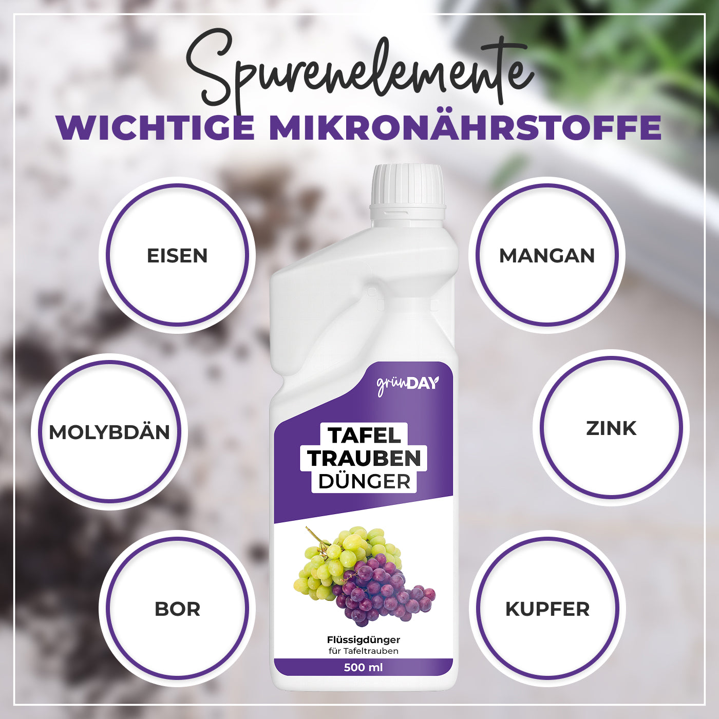 Gründay Tafeltraubendünger – Produktansicht 5