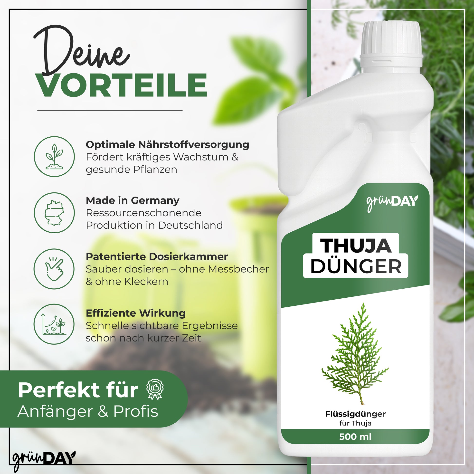 Gründay Thujadünger – Produktansicht 2