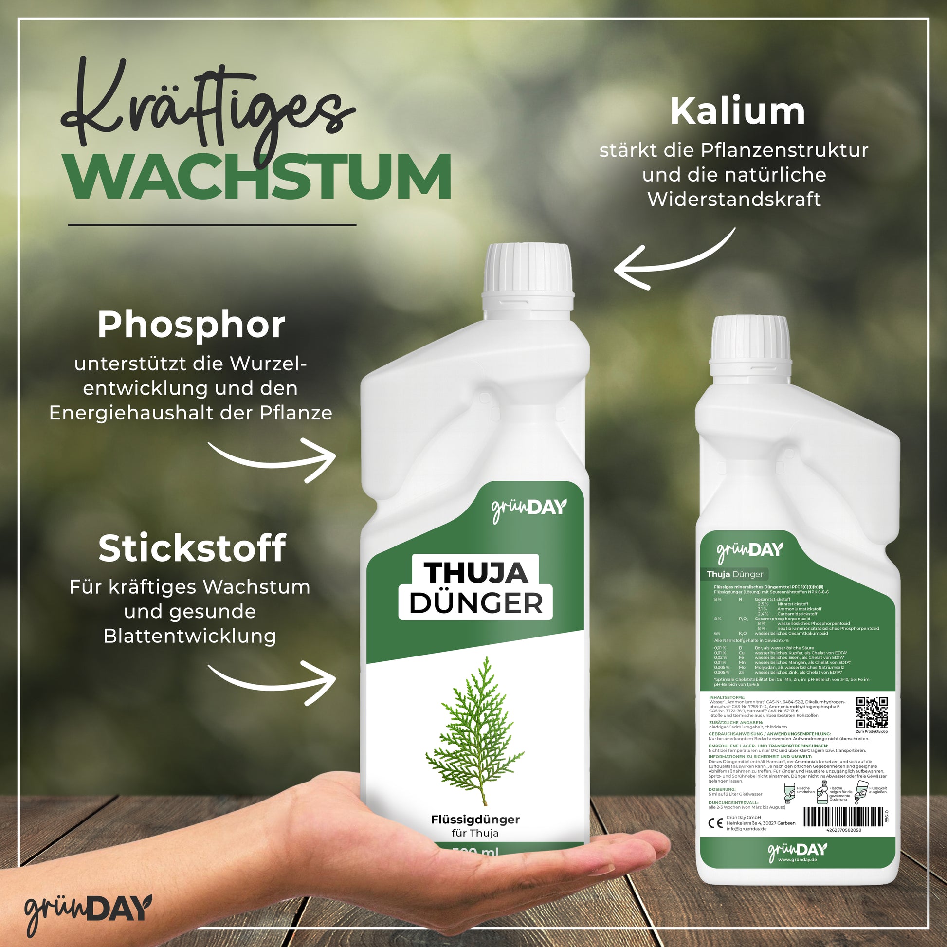 Gründay Thujadünger – Produktansicht 4