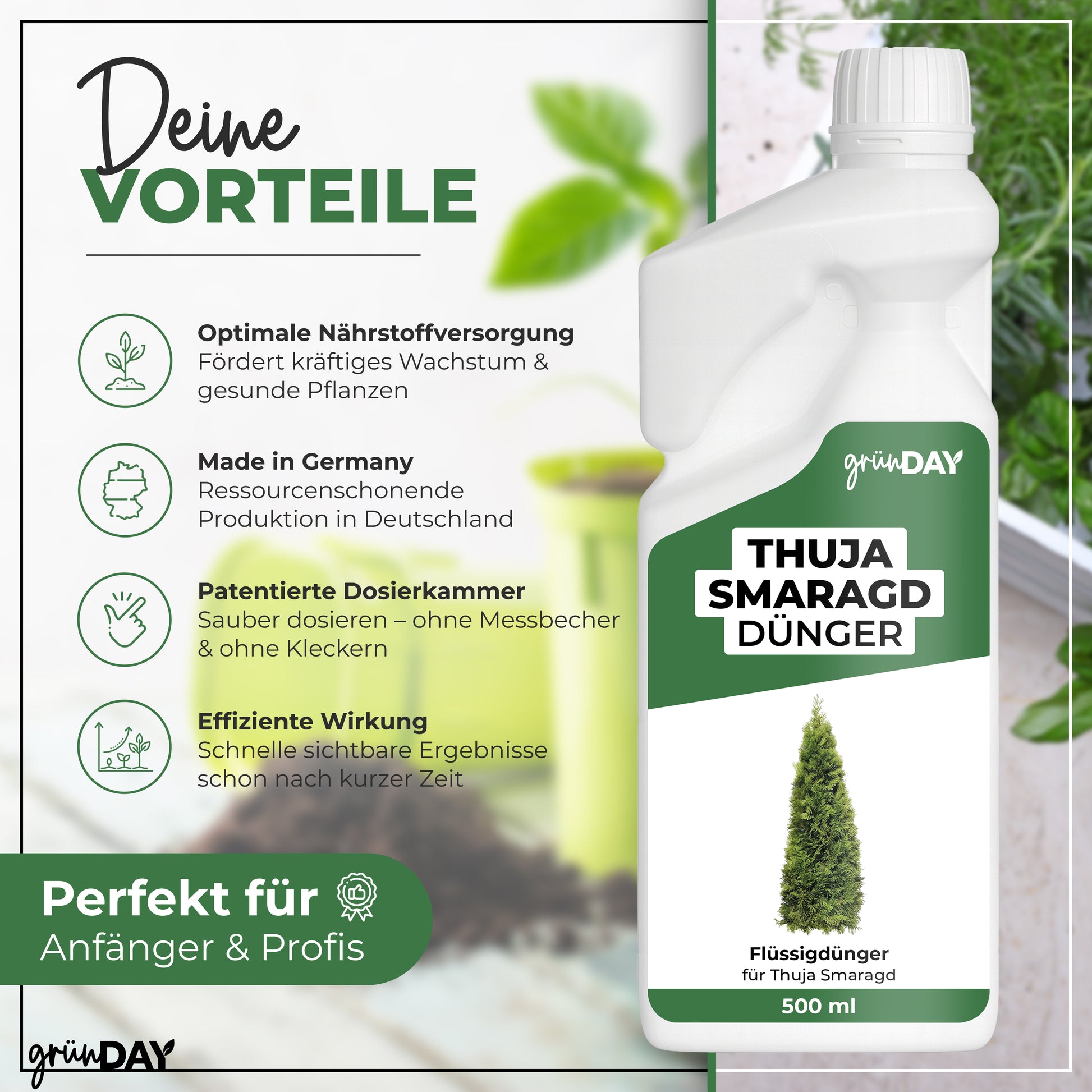 Gründay Thuja Smaragd Dünger – Produktansicht 2