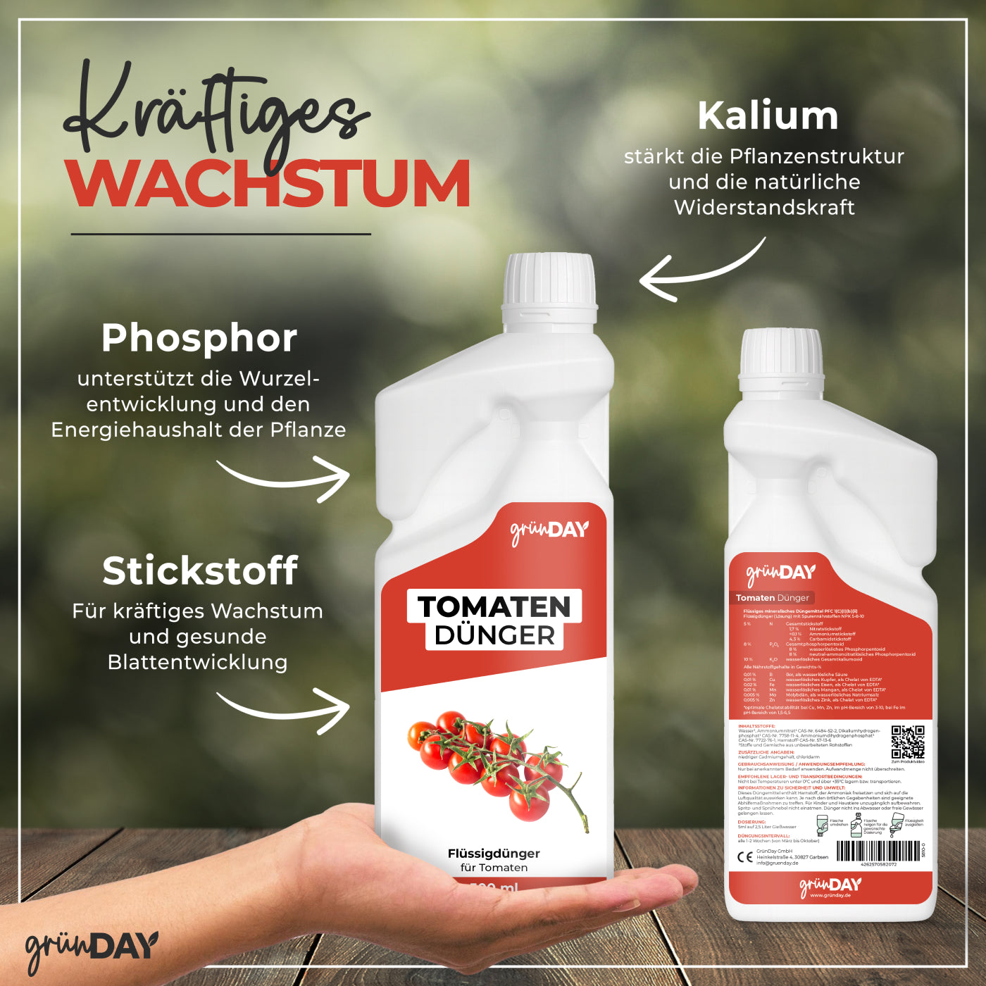 Gründay Tomatendünger – Produktansicht 4