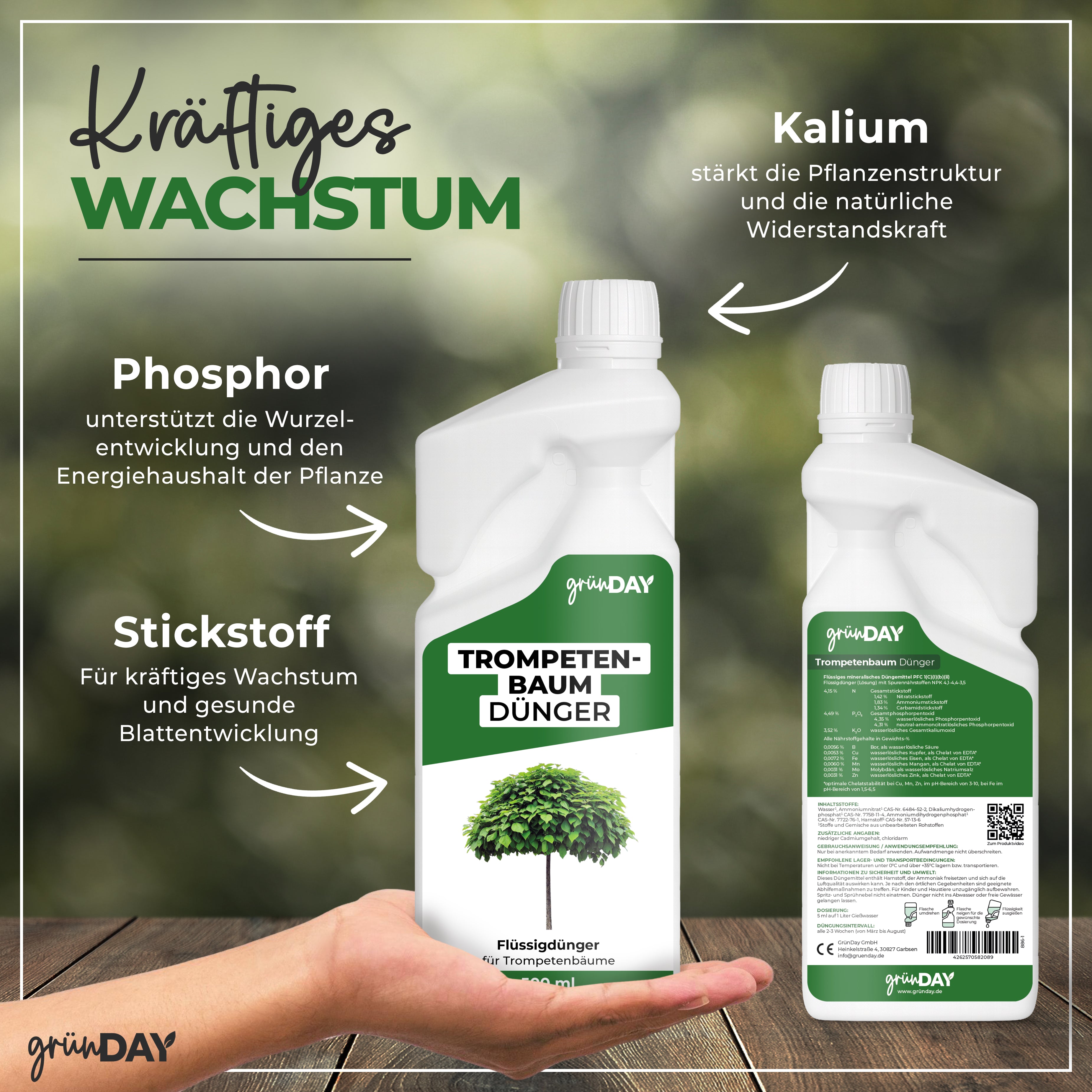 Gründay Trompetenbaum Dünger – Produktansicht 4