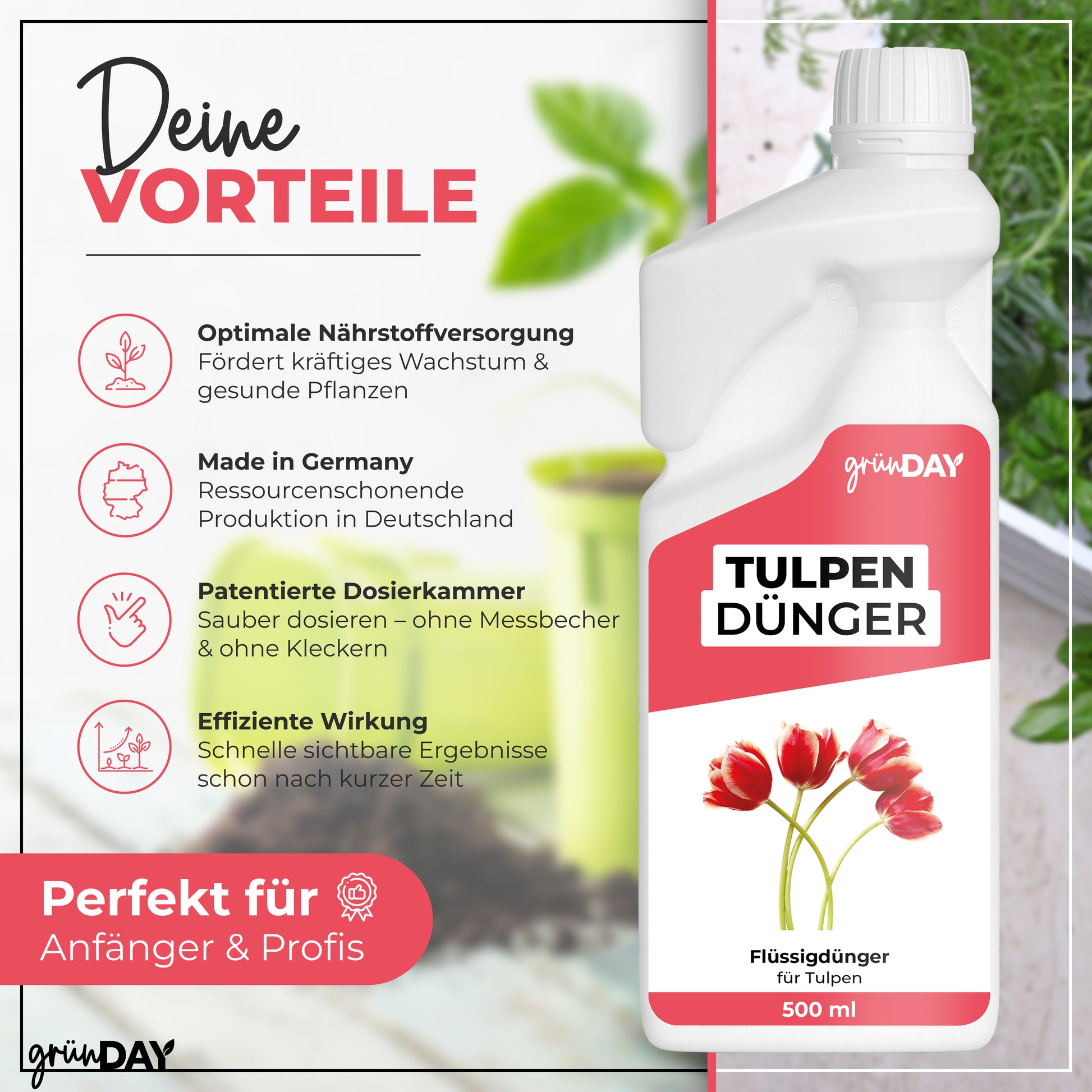 Gründay Tulpendünger – Produktansicht 2