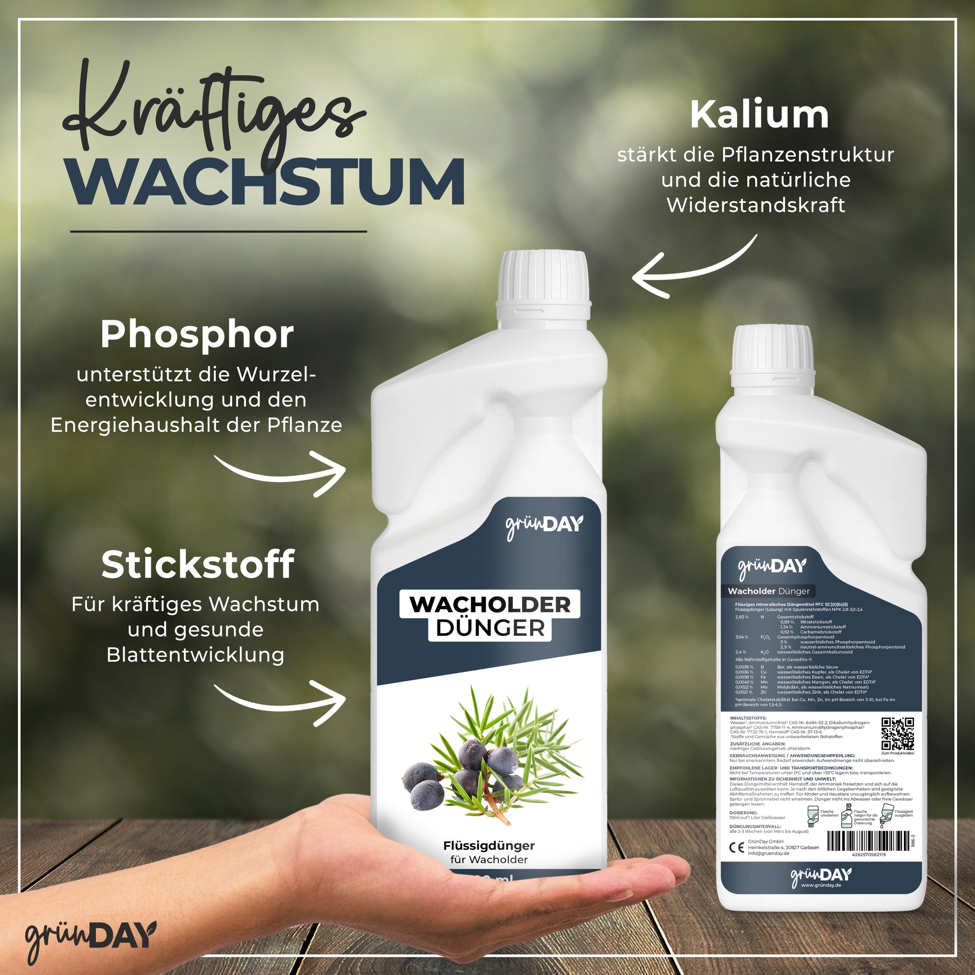 Gründay Wacholderdünger – Produktansicht 4