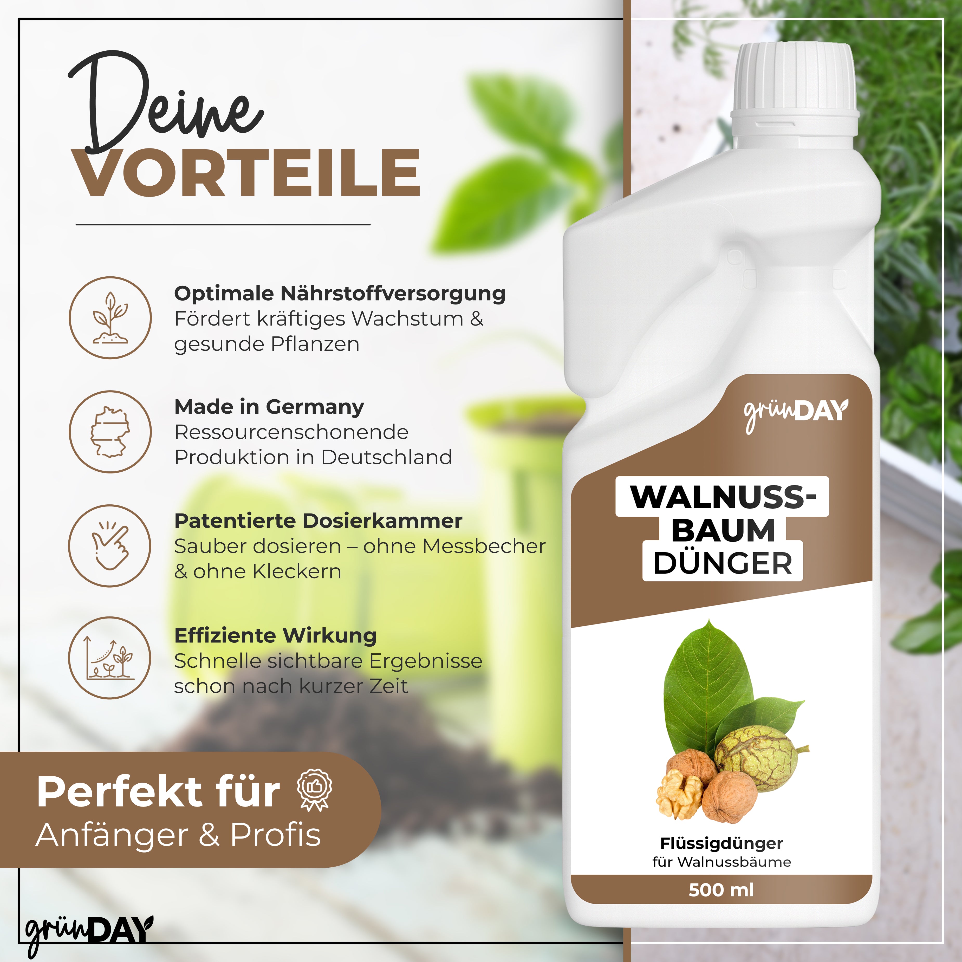 Gründay Walnussbaumdünger – Produktansicht 2