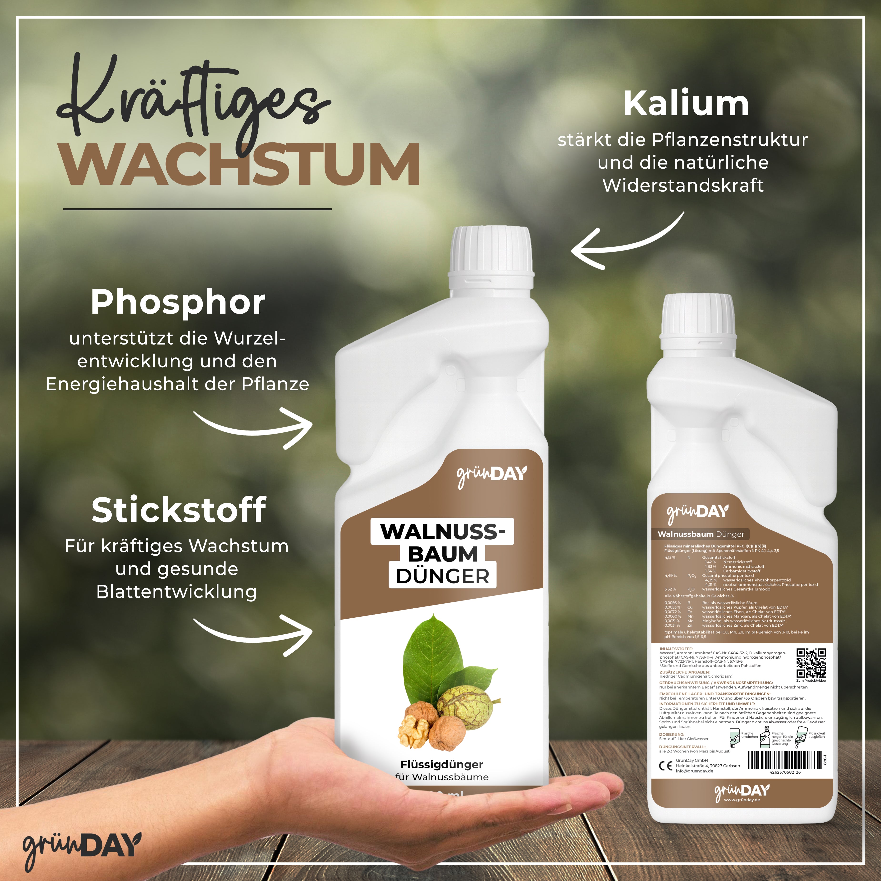 Gründay Walnussbaumdünger – Produktansicht 4