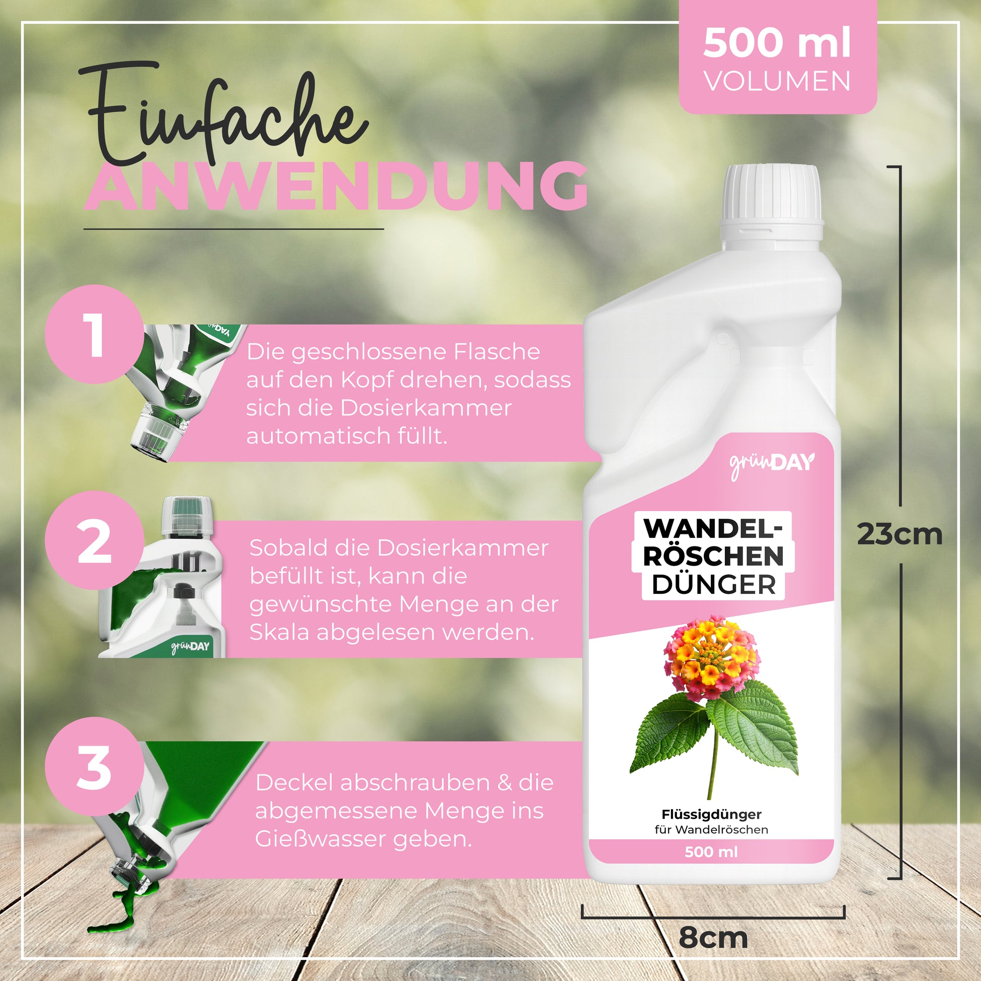 Gründay Wandelröschendünger – Produktansicht 3