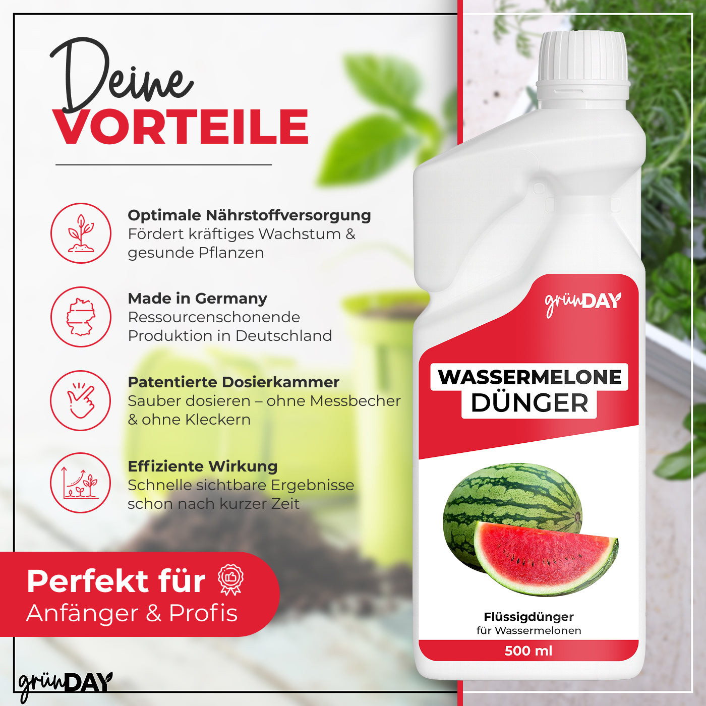 Gründay Wassermelonedünger – Produktansicht 2