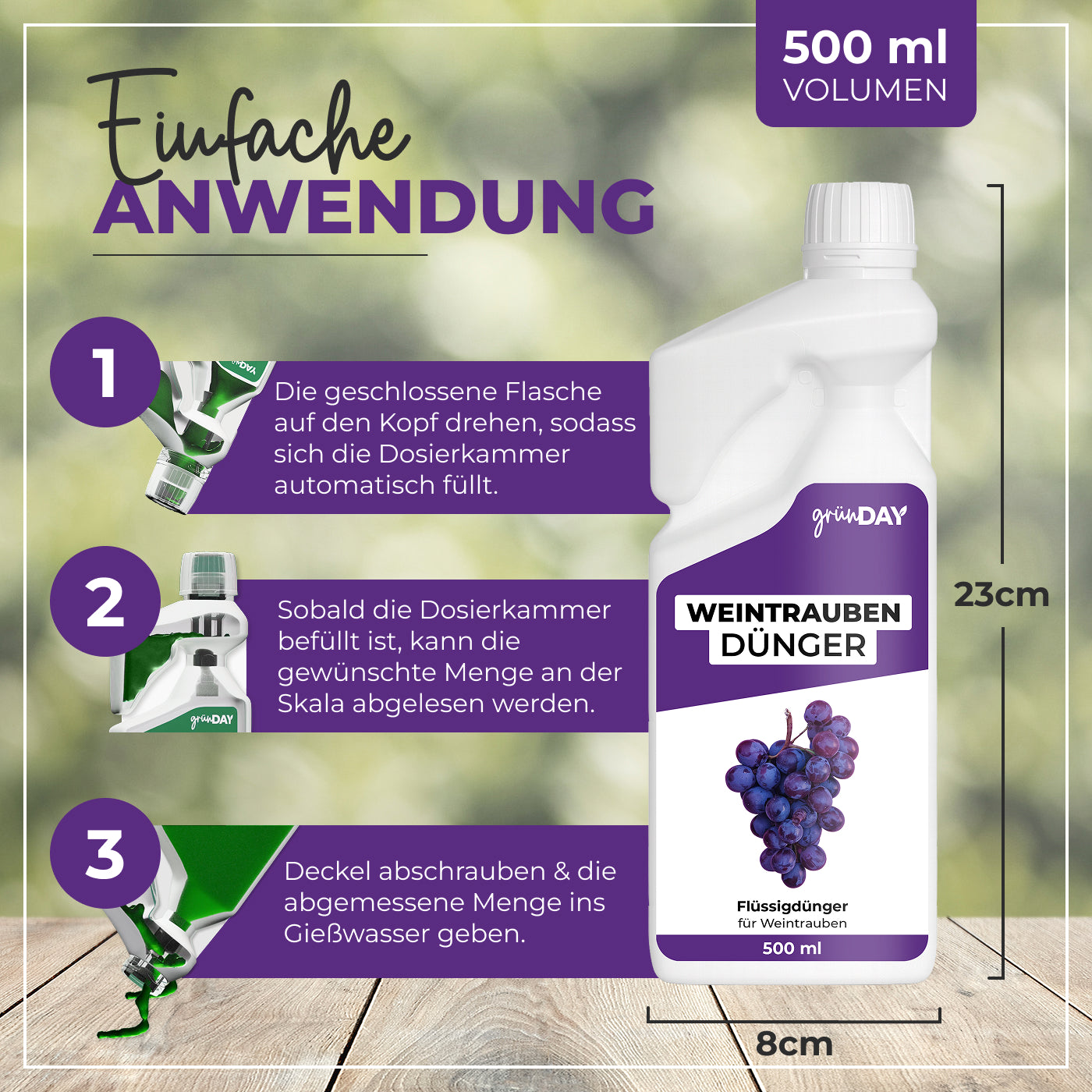 Gründay Weintraubendünger – Produktansicht 3