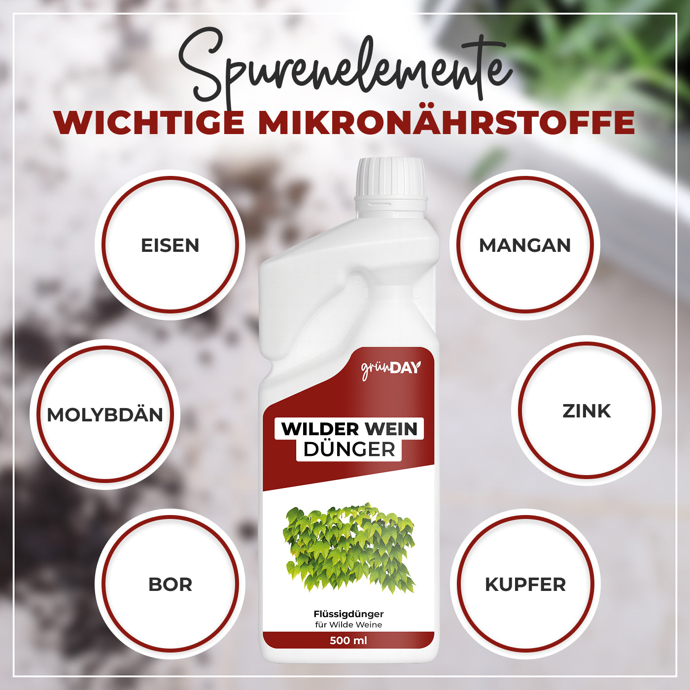 Gründay Wilder Wein Dünger – Produktansicht 5