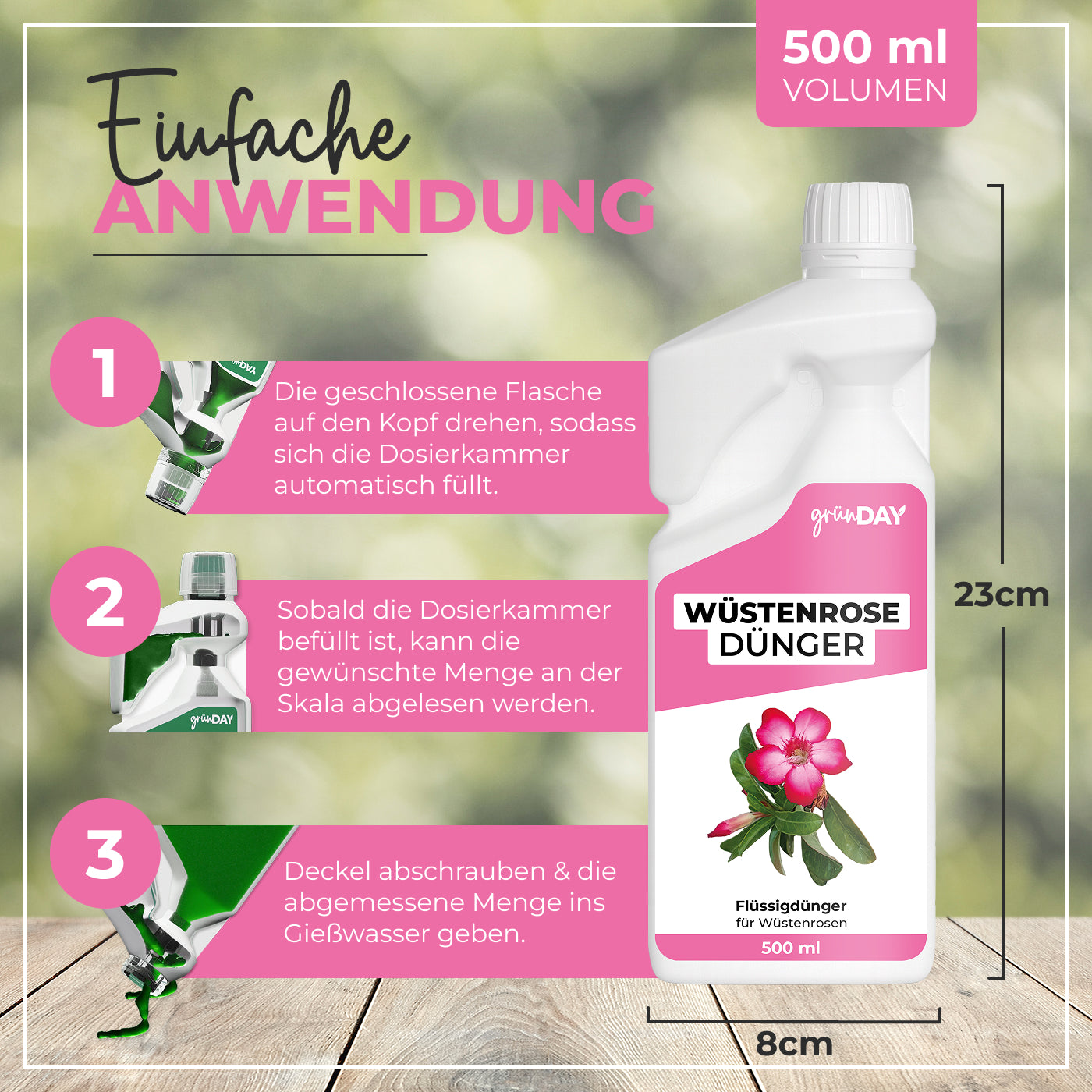Gründay Wüstenrosedünger – Produktansicht 3
