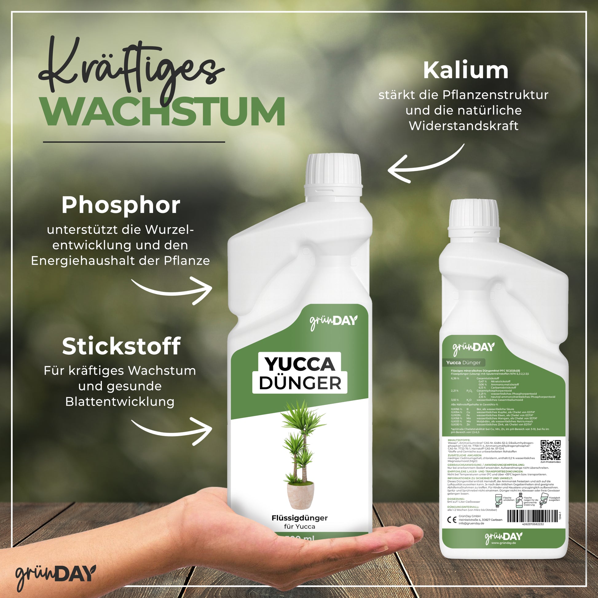 Gründay Yuccadünger – Produktansicht 4