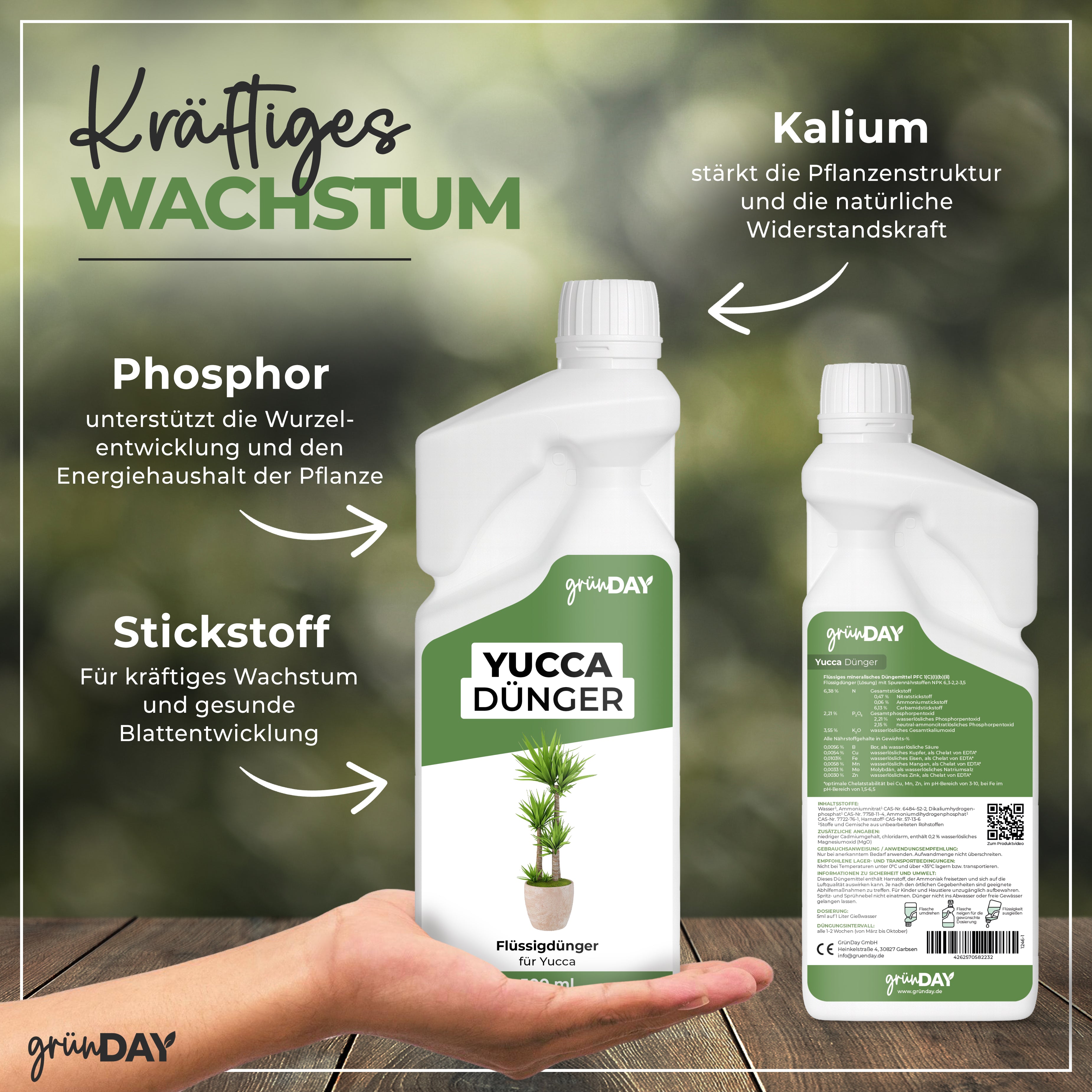 Gründay Yuccadünger – Produktansicht 4