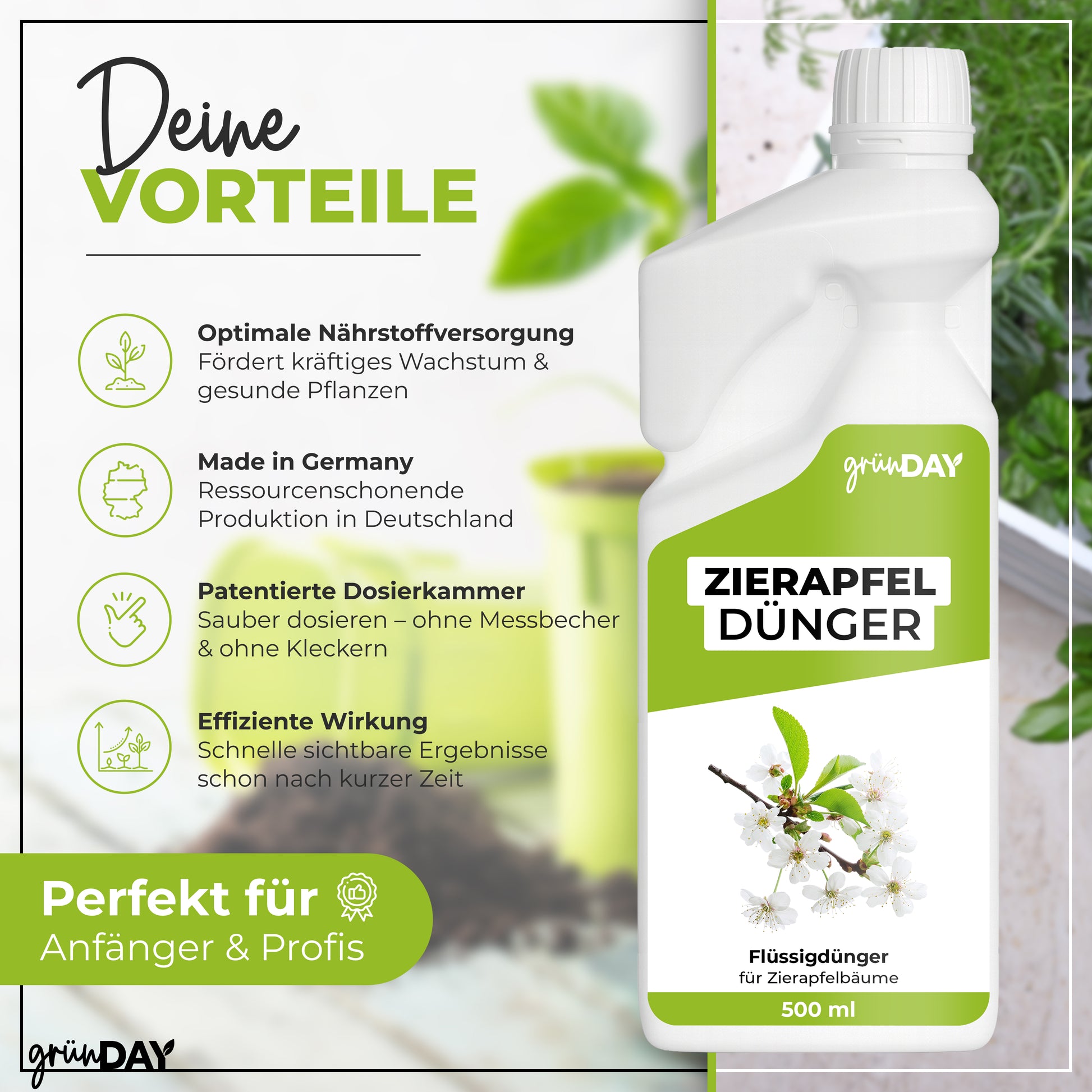 Gründay Zierapfel Dünger – Produktansicht 2