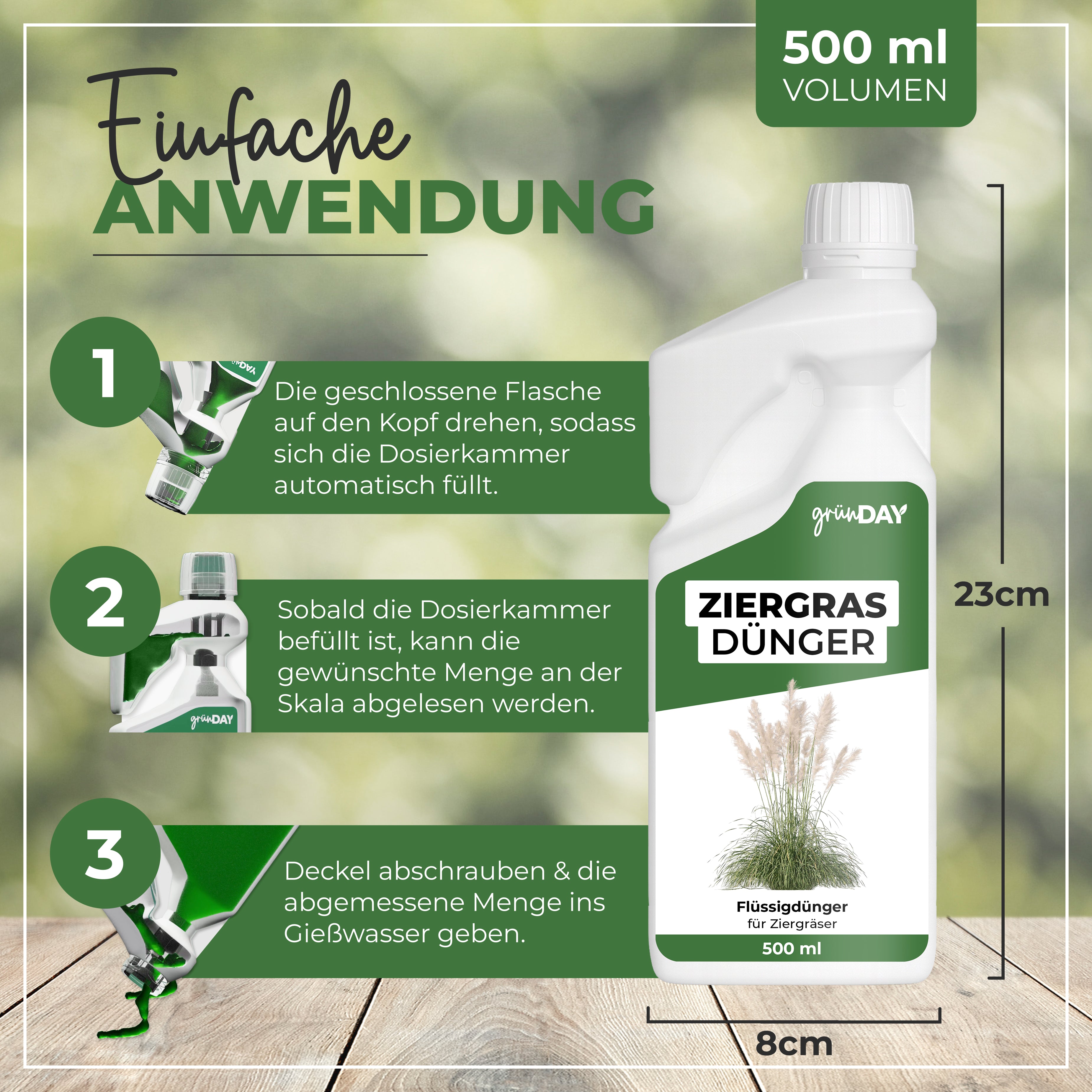 Gründay Ziergrasdünger – Produktansicht 3