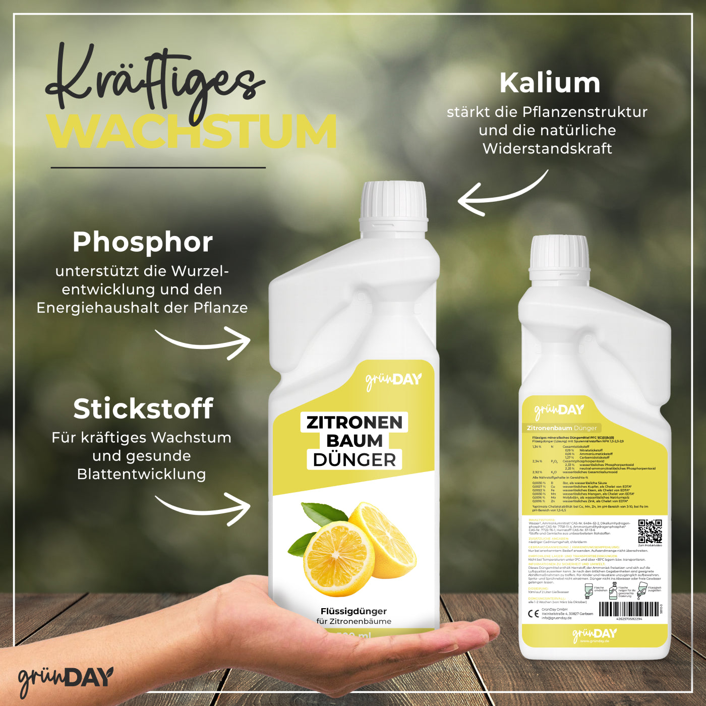 Gründay Zitronenbaumdünger – Produktansicht 4