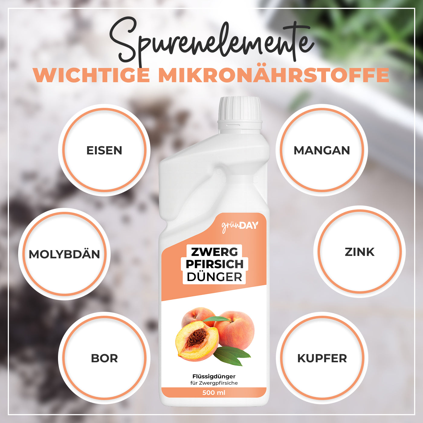 Gründay Zwergpfirsichdünger – Produktansicht 5