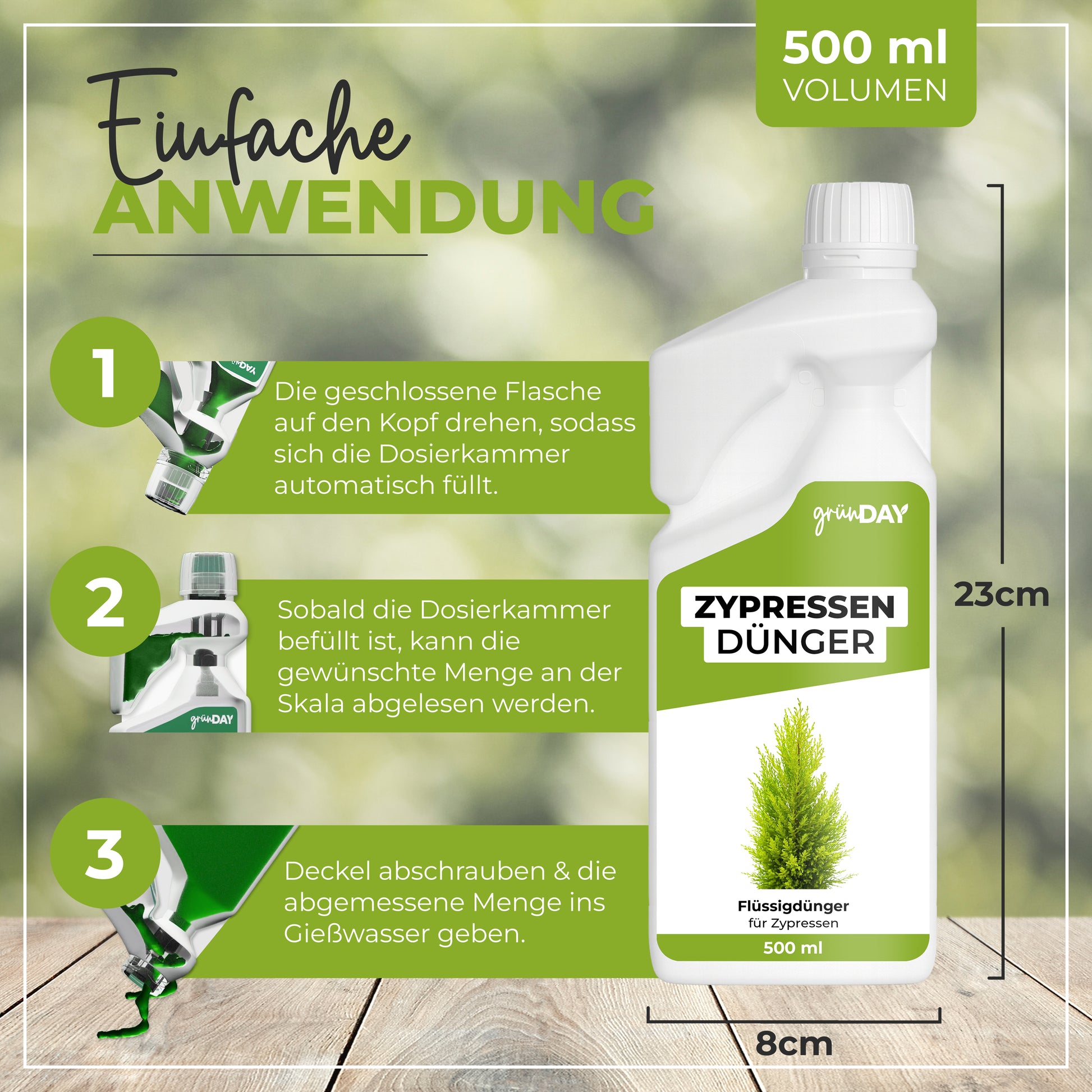 Gründay Zypressendünger – Produktansicht 3